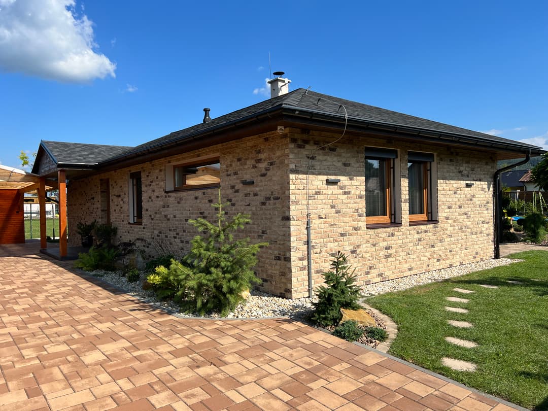 Obklad rodiného domu klinker